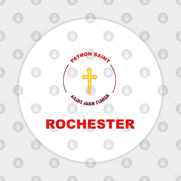 ROCHESTER PATRON SAINT Magnet by CITY PATRON SAINTS